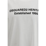 Dsquared² White Cotton T-Shirt
