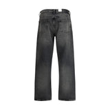 Sunflower Black Cotton Relaxed Fit Jeans