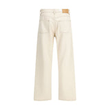 Sunflower Cream Cotton Relaxed Fit Jeans