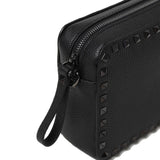 Valentino Garavani Black Calfskin Shoulder Bag