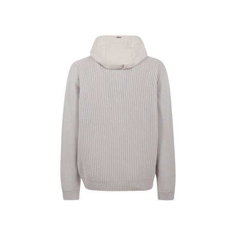 Herno Gray Wool Sweatshirt