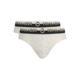Trussardi Gray Cotton Men's Underwear Single Package