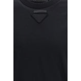 Prada Black Cotton T-Shirt