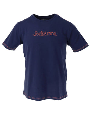 Jeckerson Blue Cotton T-Shirt