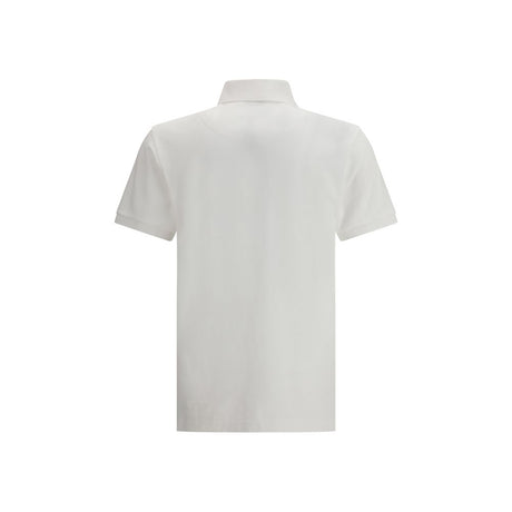 Etro White Cotton Polo Shirt