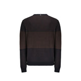 Herno Blue Wool Sweatshirt