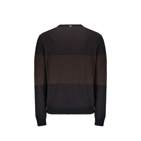 Herno Blue Wool Sweatshirt