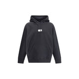 MM6 Black Cotton Sweatshirt