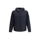 Stone Island Blue Polyamide Shell Jacket