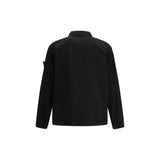 Stone Island Black Polyester Coat