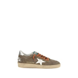 Golden Goose Brown Calf Leather Bos Taurus Athletic Sneakers