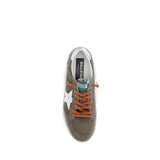 Golden Goose Brown Calf Leather Bos Taurus Athletic Sneakers