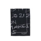 Margiela Black Silk Scarf