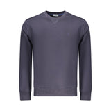 Coveri Moving Blue Cotton Men Sweatshirt