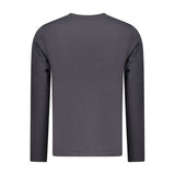 Coveri Moving Blue Cotton Men T-Shirt