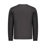 Coveri Moving Black Cotton Men Sweater