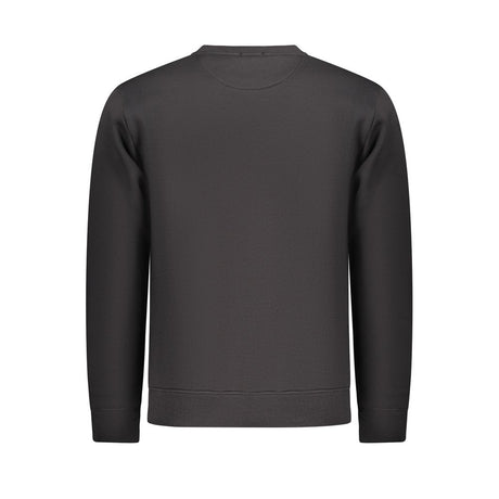 Coveri Moving Black Cotton Men Sweater