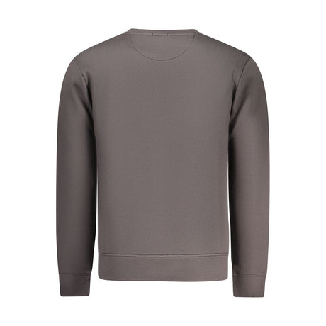 Coveri Moving Grigio Cotton Men Sweatshirt