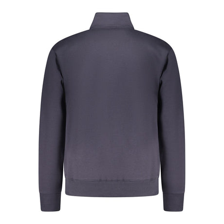 Coveri Moving Blue Cotton Men Sweatshirt