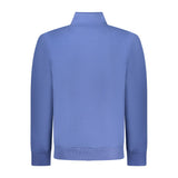 Coveri Moving Blu Cotton Men Sweatshirt