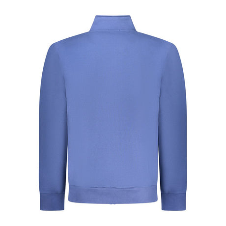 Coveri Moving Blu Cotton Men Sweatshirt