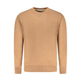Coveri Moving Marrone Cotton Men Sweatshirt