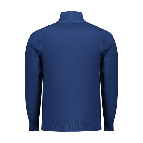 Coveri Moving Blue Viscose Men Sweater