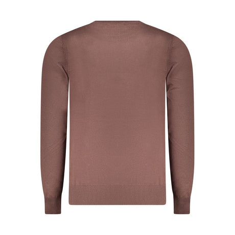 Coveri Moving Marrone Viscosa Mens Sweater