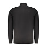 Coveri Moving Black Viscose Men's Sweater