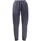 Coveri Moving Blue Cotton Men's Sweatpants