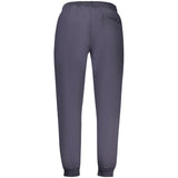 Coveri Moving Blue Cotton Men's Sweatpants