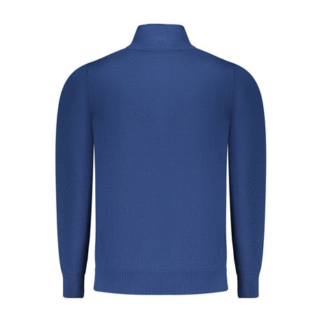 Coveri Moving Blue Viscose Men Sweater