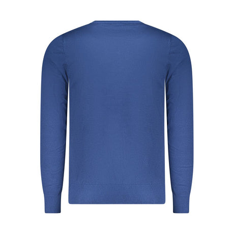 Coveri Moving Blue Viscose Men's Sweater