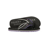 Tommy Hilfiger Nero Poliestere Men Ciabatta