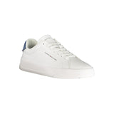 Tommy Hilfiger White Polyurethane Men's Sneaker