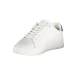 Tommy Hilfiger White Polyurethane Men's Sneaker