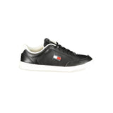 Tommy Hilfiger Black Polyurethane Men Sneaker
