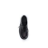 MM6 Black Calf Leather Bos Taurus Oxfords And Derbies