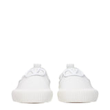 Valentino Garavani White Leather Slip-On Loafers