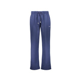 Off-White Blue Cotton Casual Pants