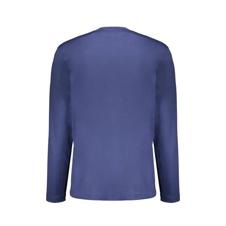 Off-White Blue Cotton T-Shirt