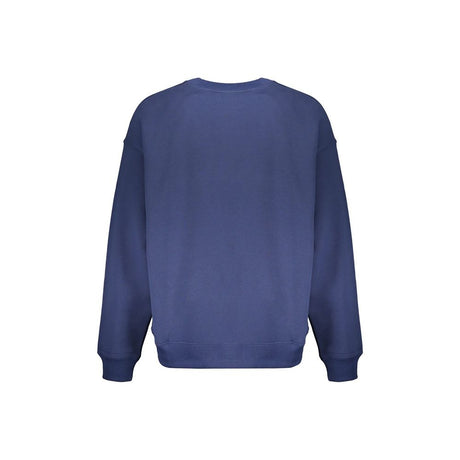 Off-White Blue Cotton Sweatshirt