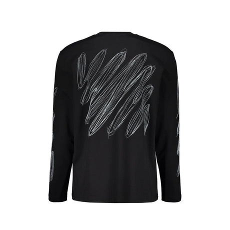 Off-White Black Cotton T-Shirt