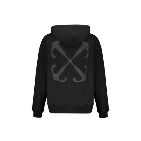 Off-White Black Cotton Sweatshirt