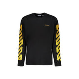 Off-White Black Cotton T-Shirt