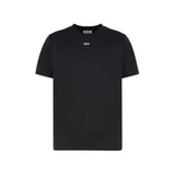 Off-White Black Cotton T-Shirt