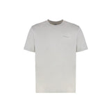 Off-White Gray Cotton T-Shirt