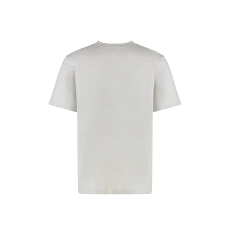 Off-White Gray Cotton T-Shirt