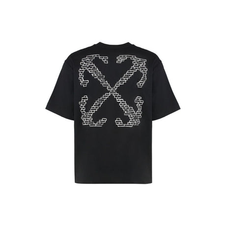 Off-White Black Cotton T-Shirt