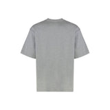 Off-White Gray Cotton T-Shirt